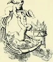 An illustration from An historical guide to French interiors, furniture, decoration, woodwork & allied arts during the last half of the seventeenth century, the whole of the eighteenth century, and the earlier part of the nineteenth (1903)