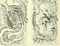 An illustration from An historical guide to French interiors, furniture, decoration, woodwork & allied arts during the last half of the seventeenth century, the whole of the eighteenth century, and the earlier part of the nineteenth (1903)