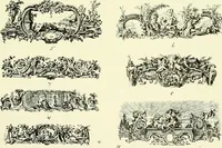 An illustration from An historical guide to French interiors, furniture, decoration, woodwork & allied arts during the last half of the seventeenth century, the whole of the eighteenth century, and the earlier part of the nineteenth (1903)