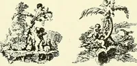 An illustration from An historical guide to French interiors, furniture, decoration, woodwork & allied arts during the last half of the seventeenth century, the whole of the eighteenth century, and the earlier part of the nineteenth (1903)