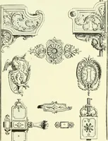 An illustration from An historical guide to French interiors, furniture, decoration, woodwork & allied arts during the last half of the seventeenth century, the whole of the eighteenth century, and the earlier part of the nineteenth (1903)