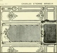 An illustration from An historical guide to French interiors, furniture, decoration, woodwork & allied arts during the last half of the seventeenth century, the whole of the eighteenth century, and the earlier part of the nineteenth (1903)
