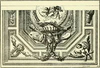 An illustration from An historical guide to French interiors, furniture, decoration, woodwork & allied arts during the last half of the seventeenth century, the whole of the eighteenth century, and the earlier part of the nineteenth (1903)