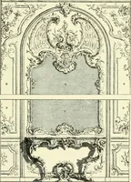 An illustration from An historical guide to French interiors, furniture, decoration, woodwork & allied arts during the last half of the seventeenth century, the whole of the eighteenth century, and the earlier part of the nineteenth (1903)