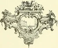 An illustration from An historical guide to French interiors, furniture, decoration, woodwork & allied arts during the last half of the seventeenth century, the whole of the eighteenth century, and the earlier part of the nineteenth (1903)