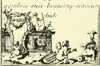 An illustration from An historical guide to French interiors, furniture, decoration, woodwork & allied arts during the last half of the seventeenth century, the whole of the eighteenth century, and the earlier part of the nineteenth (1903)