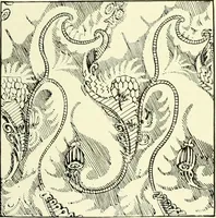An illustration from An historical guide to French interiors, furniture, decoration, woodwork & allied arts during the last half of the seventeenth century, the whole of the eighteenth century, and the earlier part of the nineteenth (1903)