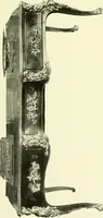 An illustration from An historical guide to French interiors, furniture, decoration, woodwork & allied arts during the last half of the seventeenth century, the whole of the eighteenth century, and the earlier part of the nineteenth (1903)