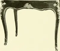 An illustration from An historical guide to French interiors, furniture, decoration, woodwork & allied arts during the last half of the seventeenth century, the whole of the eighteenth century, and the earlier part of the nineteenth (1903)
