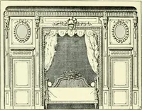 An illustration from An historical guide to French interiors, furniture, decoration, woodwork & allied arts during the last half of the seventeenth century, the whole of the eighteenth century, and the earlier part of the nineteenth (1903)