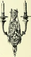 An illustration from An historical guide to French interiors, furniture, decoration, woodwork & allied arts during the last half of the seventeenth century, the whole of the eighteenth century, and the earlier part of the nineteenth (1903)