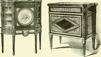 An illustration from An historical guide to French interiors, furniture, decoration, woodwork & allied arts during the last half of the seventeenth century, the whole of the eighteenth century, and the earlier part of the nineteenth (1903)