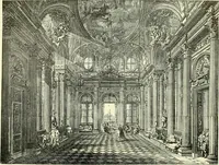 An illustration from An historical guide to French interiors, furniture, decoration, woodwork & allied arts during the last half of the seventeenth century, the whole of the eighteenth century, and the earlier part of the nineteenth (1903)