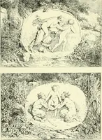 An illustration from An historical guide to French interiors, furniture, decoration, woodwork & allied arts during the last half of the seventeenth century, the whole of the eighteenth century, and the earlier part of the nineteenth (1903)