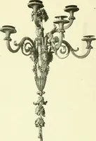 An illustration from An historical guide to French interiors, furniture, decoration, woodwork & allied arts during the last half of the seventeenth century, the whole of the eighteenth century, and the earlier part of the nineteenth (1903)