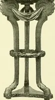 An illustration from An historical guide to French interiors, furniture, decoration, woodwork & allied arts during the last half of the seventeenth century, the whole of the eighteenth century, and the earlier part of the nineteenth (1903)