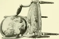 An illustration from An historical guide to French interiors, furniture, decoration, woodwork & allied arts during the last half of the seventeenth century, the whole of the eighteenth century, and the earlier part of the nineteenth (1903)