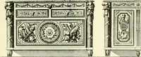 An illustration from An historical guide to French interiors, furniture, decoration, woodwork & allied arts during the last half of the seventeenth century, the whole of the eighteenth century, and the earlier part of the nineteenth (1903)