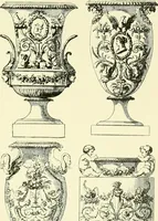 An illustration from An historical guide to French interiors, furniture, decoration, woodwork & allied arts during the last half of the seventeenth century, the whole of the eighteenth century, and the earlier part of the nineteenth (1903)