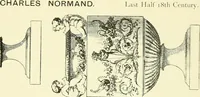 An illustration from An historical guide to French interiors, furniture, decoration, woodwork & allied arts during the last half of the seventeenth century, the whole of the eighteenth century, and the earlier part of the nineteenth (1903)