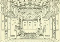 An illustration from An historical guide to French interiors, furniture, decoration, woodwork & allied arts during the last half of the seventeenth century, the whole of the eighteenth century, and the earlier part of the nineteenth (1903)