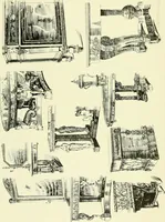 An illustration from An historical guide to French interiors, furniture, decoration, woodwork & allied arts during the last half of the seventeenth century, the whole of the eighteenth century, and the earlier part of the nineteenth (1903)