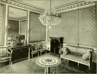 An illustration from An historical guide to French interiors, furniture, decoration, woodwork & allied arts during the last half of the seventeenth century, the whole of the eighteenth century, and the earlier part of the nineteenth (1903)