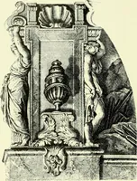 An illustration from An historical guide to French interiors, furniture, decoration, woodwork & allied arts during the last half of the seventeenth century, the whole of the eighteenth century, and the earlier part of the nineteenth (1903)