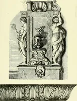 An illustration from An historical guide to French interiors, furniture, decoration, woodwork & allied arts during the last half of the seventeenth century, the whole of the eighteenth century, and the earlier part of the nineteenth (1903)