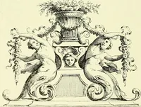 An illustration from An historical guide to French interiors, furniture, decoration, woodwork & allied arts during the last half of the seventeenth century, the whole of the eighteenth century, and the earlier part of the nineteenth (1903)