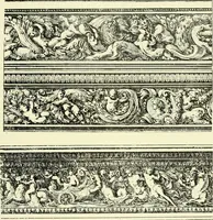 An illustration from An historical guide to French interiors, furniture, decoration, woodwork & allied arts during the last half of the seventeenth century, the whole of the eighteenth century, and the earlier part of the nineteenth (1903)