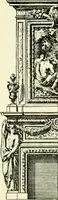 An illustration from An historical guide to French interiors, furniture, decoration, woodwork & allied arts during the last half of the seventeenth century, the whole of the eighteenth century, and the earlier part of the nineteenth (1903)