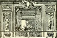 An illustration from An historical guide to French interiors, furniture, decoration, woodwork & allied arts during the last half of the seventeenth century, the whole of the eighteenth century, and the earlier part of the nineteenth (1903)