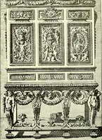 An illustration from An historical guide to French interiors, furniture, decoration, woodwork & allied arts during the last half of the seventeenth century, the whole of the eighteenth century, and the earlier part of the nineteenth (1903)