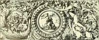 An illustration from An historical guide to French interiors, furniture, decoration, woodwork & allied arts during the last half of the seventeenth century, the whole of the eighteenth century, and the earlier part of the nineteenth (1903)