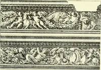 An illustration from An historical guide to French interiors, furniture, decoration, woodwork & allied arts during the last half of the seventeenth century, the whole of the eighteenth century, and the earlier part of the nineteenth (1903)