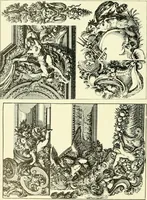 An illustration from An historical guide to French interiors, furniture, decoration, woodwork & allied arts during the last half of the seventeenth century, the whole of the eighteenth century, and the earlier part of the nineteenth (1903)