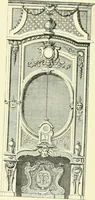 An illustration from An historical guide to French interiors, furniture, decoration, woodwork & allied arts during the last half of the seventeenth century, the whole of the eighteenth century, and the earlier part of the nineteenth (1903)