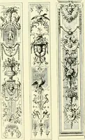 An illustration from An historical guide to French interiors, furniture, decoration, woodwork & allied arts during the last half of the seventeenth century, the whole of the eighteenth century, and the earlier part of the nineteenth (1903)