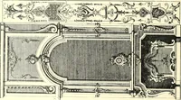 An illustration from An historical guide to French interiors, furniture, decoration, woodwork, & allied arts during the last half of the seventeenth century, the whole of the eighteenth century, and the earlier part of the nineteenth (1900)