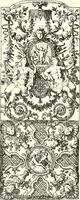 An illustration from An historical guide to French interiors, furniture, decoration, woodwork, & allied arts during the last half of the seventeenth century, the whole of the eighteenth century, and the earlier part of the nineteenth (1900)