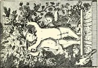 An illustration from An historical guide to French interiors, furniture, decoration, woodwork, & allied arts during the last half of the seventeenth century, the whole of the eighteenth century, and the earlier part of the nineteenth (1900)