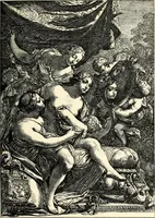 An illustration from An historical guide to French interiors, furniture, decoration, woodwork, & allied arts during the last half of the seventeenth century, the whole of the eighteenth century, and the earlier part of the nineteenth (1900)