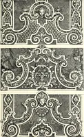 An illustration from An historical guide to French interiors, furniture, decoration, woodwork, & allied arts during the last half of the seventeenth century, the whole of the eighteenth century, and the earlier part of the nineteenth (1900)