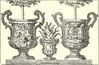 An illustration from An historical guide to French interiors, furniture, decoration, woodwork, & allied arts during the last half of the seventeenth century, the whole of the eighteenth century, and the earlier part of the nineteenth (1900)