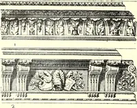 An illustration from An historical guide to French interiors, furniture, decoration, woodwork, & allied arts during the last half of the seventeenth century, the whole of the eighteenth century, and the earlier part of the nineteenth (1900)