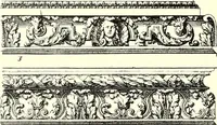 An illustration from An historical guide to French interiors, furniture, decoration, woodwork, & allied arts during the last half of the seventeenth century, the whole of the eighteenth century, and the earlier part of the nineteenth (1900)