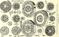 An illustration from An historical guide to French interiors, furniture, decoration, woodwork, & allied arts during the last half of the seventeenth century, the whole of the eighteenth century, and the earlier part of the nineteenth (1900)