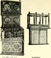 An illustration from An historical guide to French interiors, furniture, decoration, woodwork, & allied arts during the last half of the seventeenth century, the whole of the eighteenth century, and the earlier part of the nineteenth (1900)
