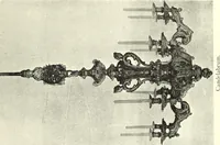 An illustration from An historical guide to French interiors, furniture, decoration, woodwork, & allied arts during the last half of the seventeenth century, the whole of the eighteenth century, and the earlier part of the nineteenth (1900)